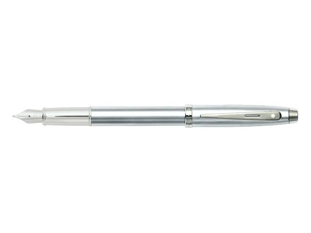 Vulpen SHEAFFER 100 E9306 M Brushed chrome nickel plated