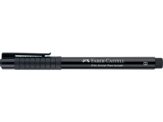 tekenstift Faber Castell Pitt Artist Pen Brush 199 zwart - 9