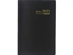 agenda Delta Seta 6-talig, zwart, 2026