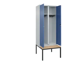 locker voor scheiding van kleding,HxBxD 2120x800x815mm,2vak - 2
