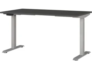 Elektrisch ihv bureau,HxBxD 720-1200x1400x800mm,blad grafiet - 1