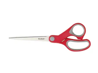 Schaar Scotch 18cm comfort rood blister - 5