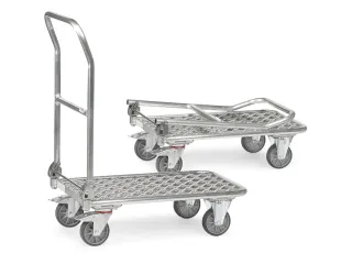 Aluminium Opklapbare Wagens 1133 200kg Laadvlak 720x450mm - 1