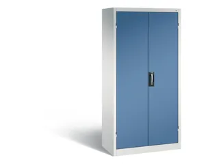 acculaadkast 1950x930x500mm 5stekkerdozen 230V cil.-slot front RAL5023 - 2