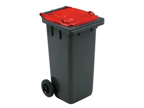 Mini-container 120 Liter Grijs Oranje