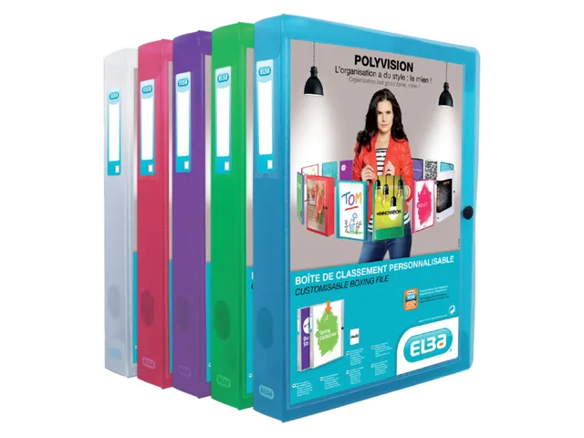 Verzamelbox Oxford Polyvsion A4 40mm Insteektas Transparant PP