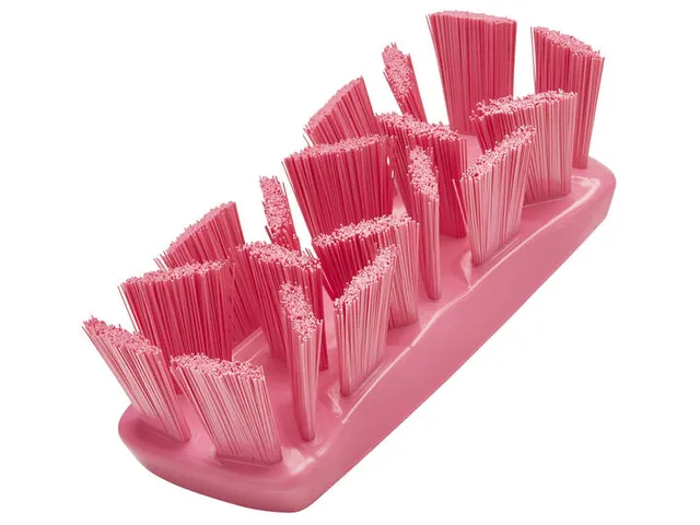 Vikan 3891-1 UST Kleine Werkborstel Harde vezel 176mm Roze