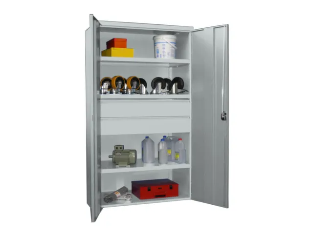 Materiaalkast Staal 1950x1040x630mm Zonder Scheidingswand 3legborden