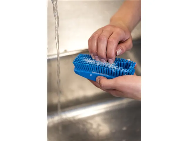 Nagelborstel Vikan hard 130mm blauw