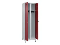 locker voor scheiding van kleding,HxBxD 1950x600x500mm,2vak