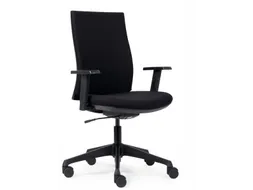 bureaustoel Canillo, stoffen rug