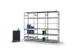 rayonnage modulaire,rayonnage départ,HxlxP 2500x1060x635mm