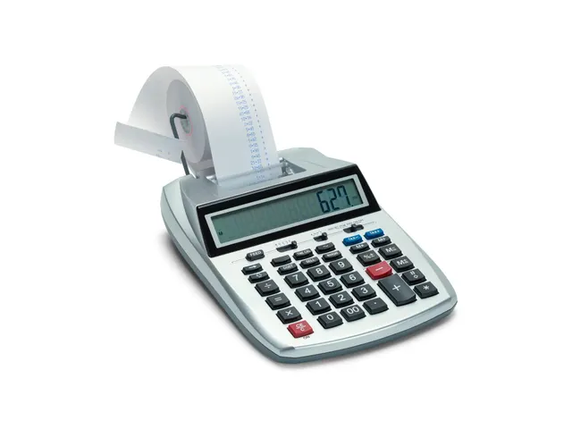 Rollen voor rekenmachines 57x25x0x6,5 1-Laags