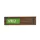 Premium Schuifbord Donker Houtlook Vrij Bezet Groen Rood 150x40mm