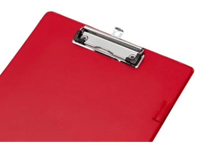 Klemplaat A4 Rood PVC