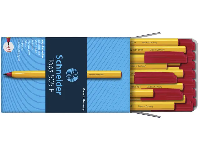 Balpen Schneider Tops 505 F rood