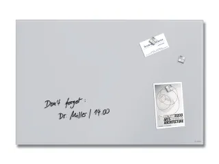 Glas Magneetbord Sigel Artverum mat lichtgrijs 60x40cm - 1