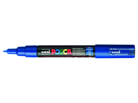 Verfstift Posca PC1MC Extra Fijne punt 0,7-1,0mm donkerblauw