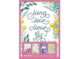 Hallmark Wenskaarten Lang leve lieve jij 8 Stuks Assorti - 2