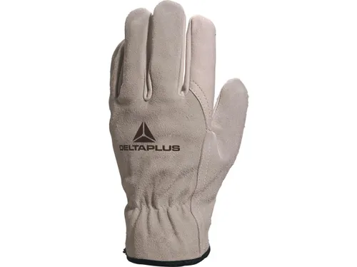 Delta Plus FCN29 mechanische lederen handschoenen, natuurlijk, maat 8,