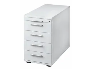 Ladenblok HxBxD 720-760x430x800mm Pennenlade 4 Laden Ral7035 - 1
