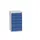 ladekast HxBxD 900x525x550mm 6laden romp RAL7035 front RAL5010