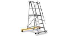 Platformladder Aluminium Bordes H X B X D 1000X 600X 630Mm 4Treden