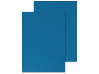Dekblad A4 Blauw Lederlook 250 Grams Pak 100 Stuks - 6
