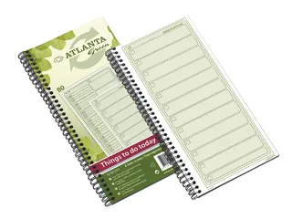 Things to do Today Djois Atlanta recycled papier Green 297x140mm 80vel - 1