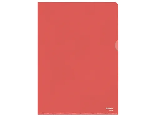 L-map Esselte Standaard A4 Pp Rood 0.11mm