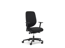 Giroflex Bureaustoel 353 met automatic-move mechanisme zwart