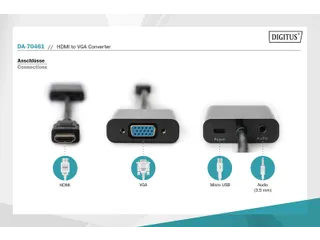 Digitus Hdmi naar Vga Adapter - 4