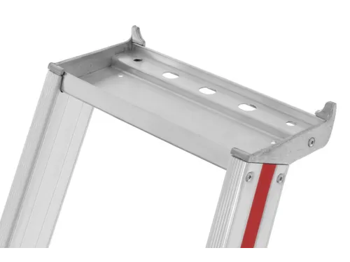 Verrijdbare Treden-Platformladder,Eenzijdig,5Verstevigde Treden