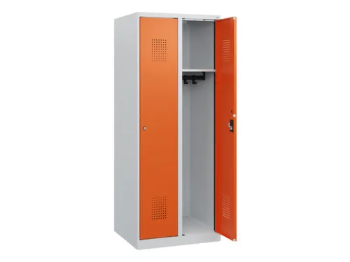 schoollocker,HxBxD 1530x600x500mm,2vak,vak B 300mm,cil.-slot