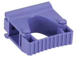 Vikan Hygiene Klem voor Hi-Flex Wandhouder Paars