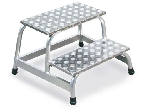 Montagetrap Aluminium H 0 4M 2Treden Incl. Platform Treden Traanplaat