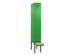 locker met bank,voor scheiding van kleding,HxBxD 2120x300x815mm,1vak