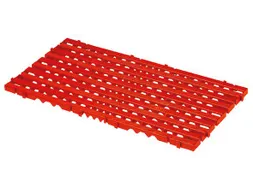 Roostertegel Hd-pe Lxbxh 800x400x25mm Rood