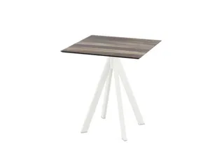 bistrotafel,HxBxD 730x700x700mm,rechthoekig,4voeten wit - 1