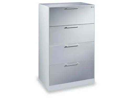 hangmappenkast,HxBxD 1300x800x435mm,4hangmappenframes,twee banen