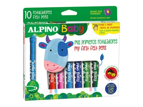 #Viltstiften Alpino Baby set a10st.