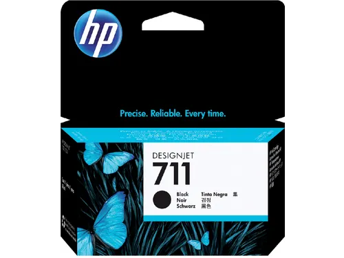 HP 711 Inktcartridge CZ129A Zwart Origineel
