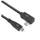Kabel ACT USB-C standaard naar USB-C hoek 10Gbps 1m