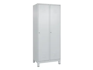 locker,HxBxD 1950x800x500mm,2vak,vak B 400mm,cil.-slot,voeten - 1