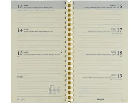 schoolagenda Interplan Genova vulling 2021-2022