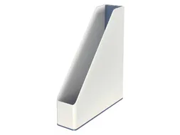 Tijdschriftcassette Leitz WOW wit/grijs