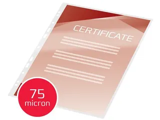 Lamineerhoes Gbc Organize A4 75 Micron 4-gaats glanzend - 5