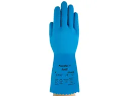 Ansell AlphaTec 87-029 Latex handschoen Blauw maat 10