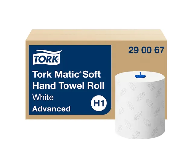 Tork 290067 H1 Matic Advanced Handdoekrol Wit 2-laags 150m 6 rollen