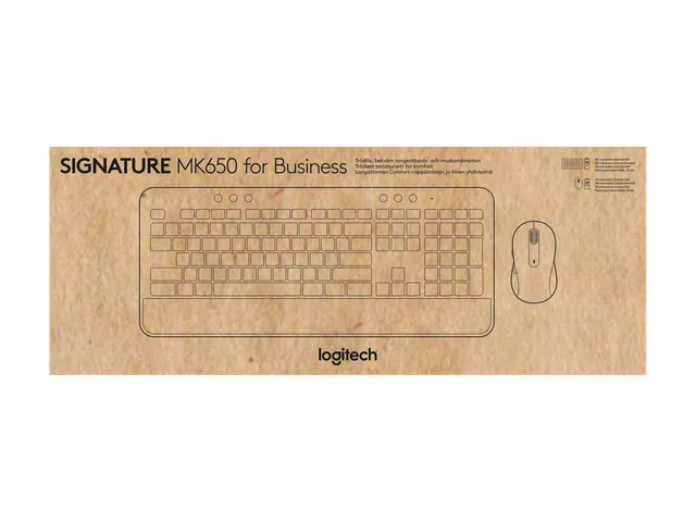 Logitech Signature MK650 Combo Toetsenbord QWERTZ Duits + muis